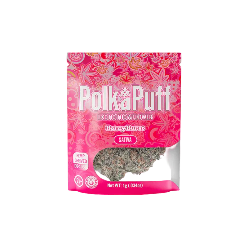 Berry Burst | Sativa | 1g Exotic THC-A Flower