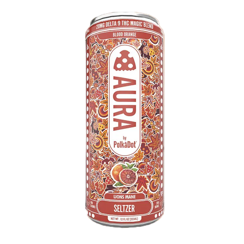 Blood Orange 20mg D9 THC Magic Blend Seltzer