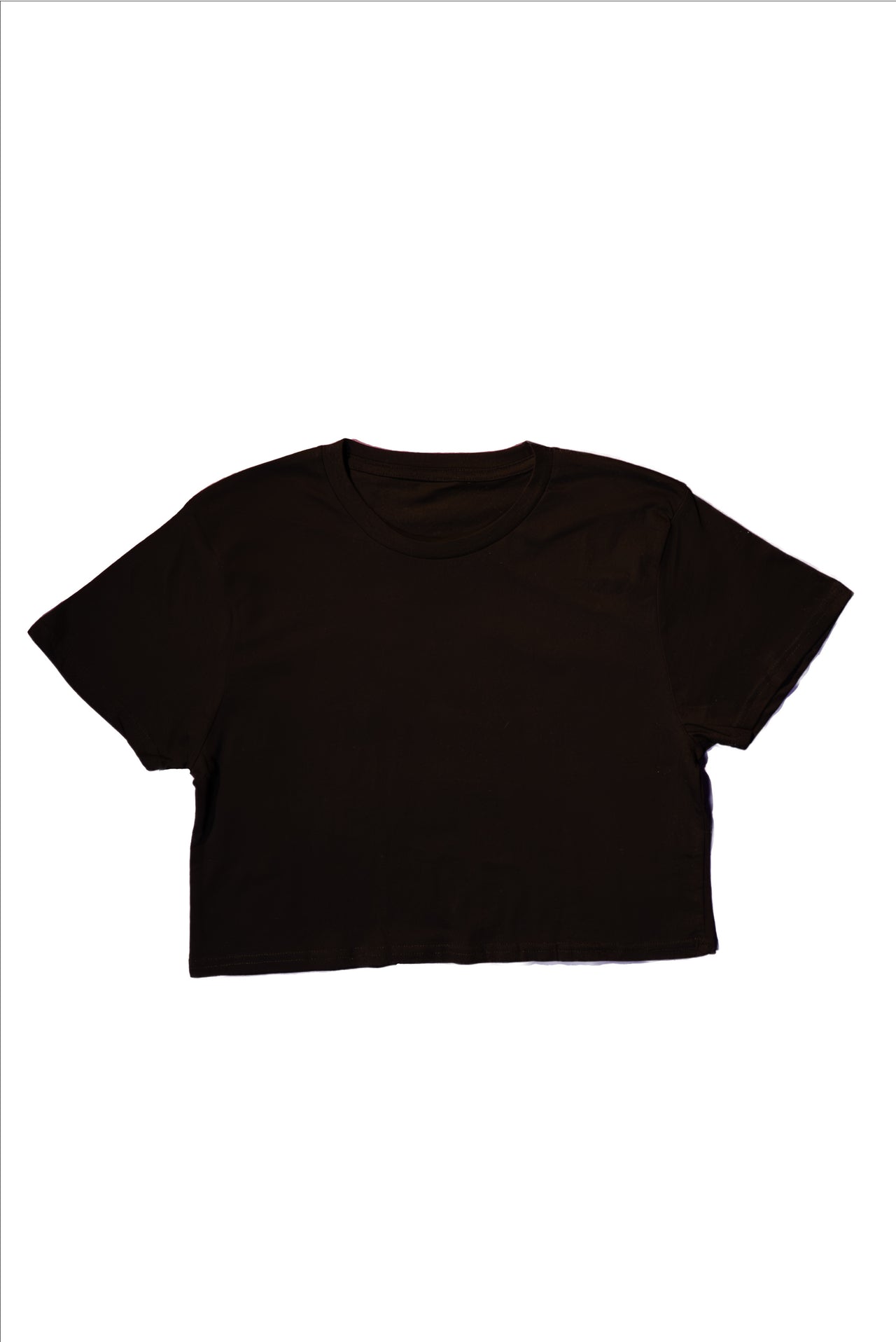 Polk A Dot Crop Top - Black