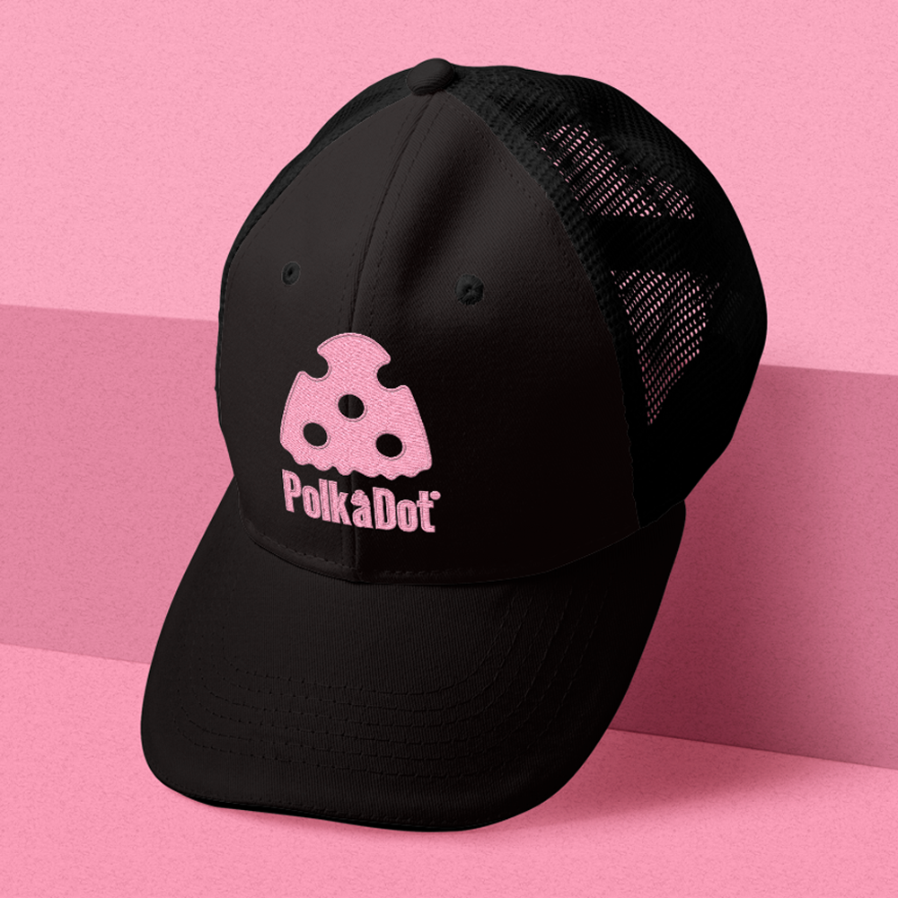 Polkadot Trucker Hat