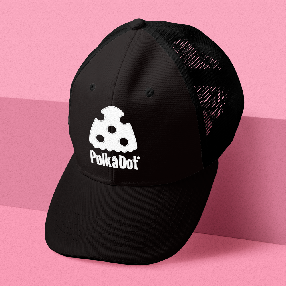 Polkadot Trucker Hat