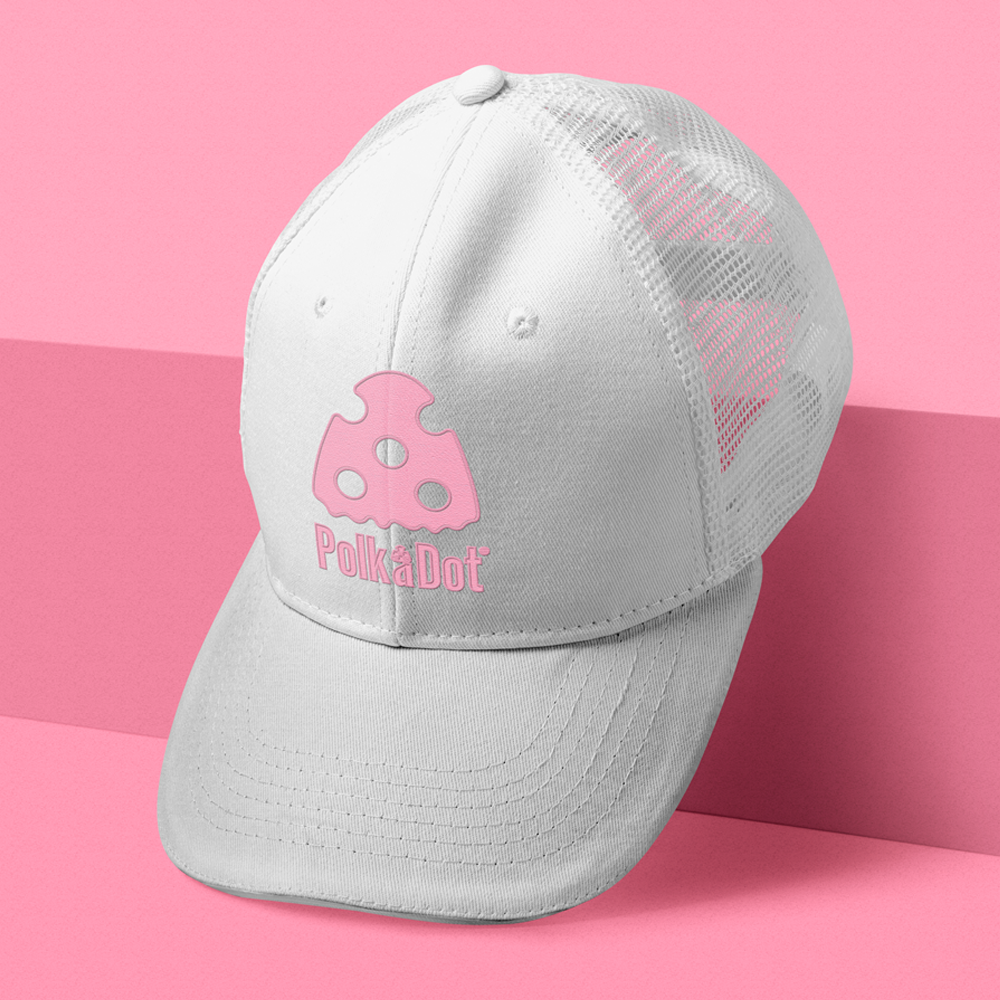 Polkadot Trucker Hat