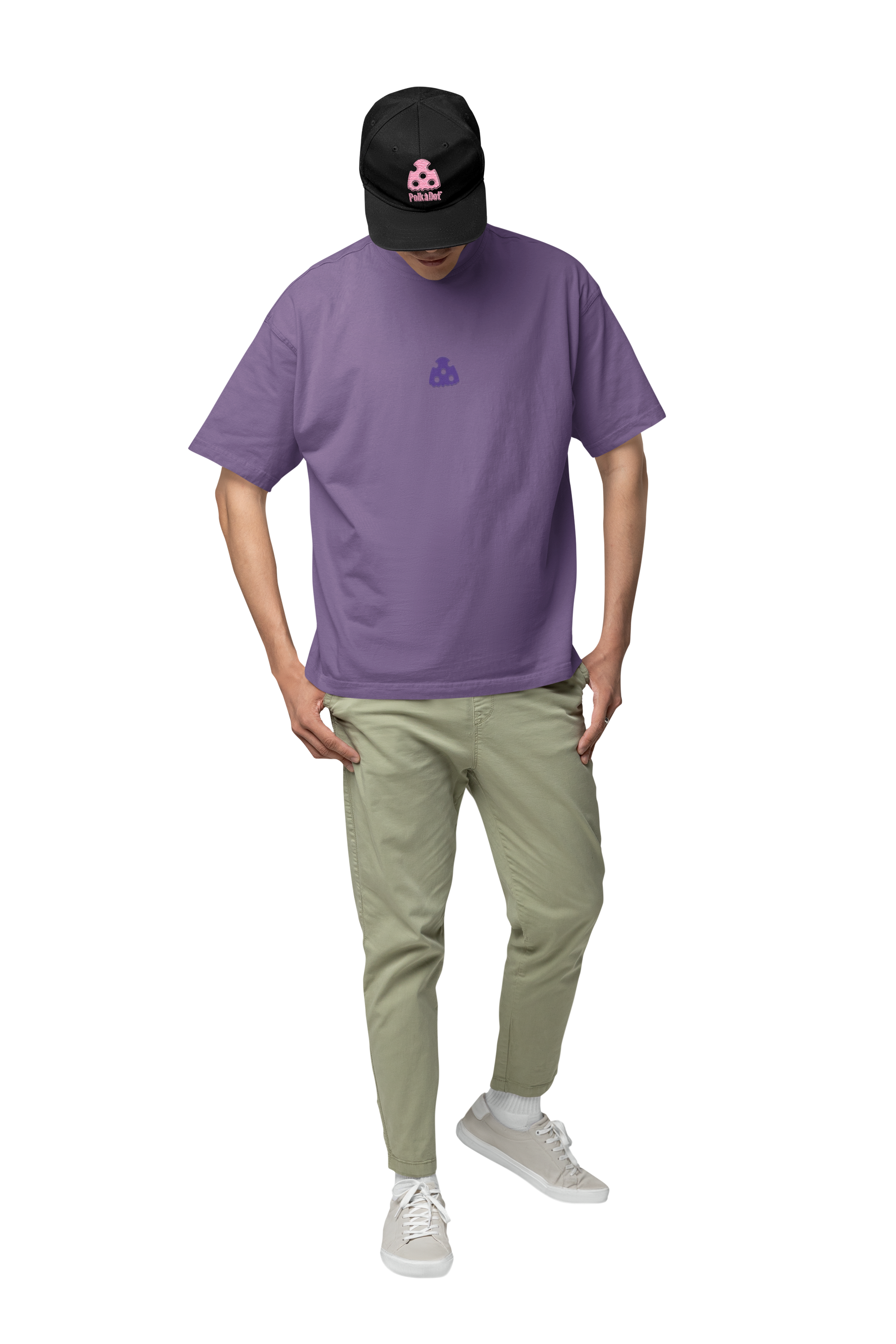 Embroidered Polkadot T-Shirt