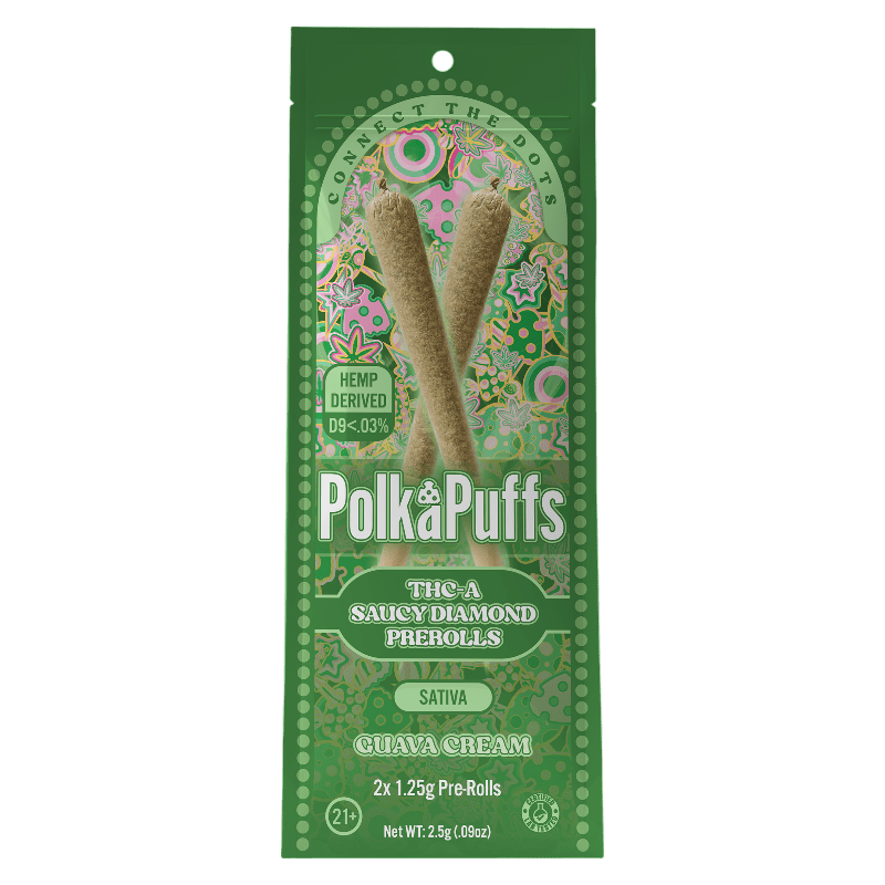 Guava Cream | Sativa | 1.25G THC-A Pre-Rolls