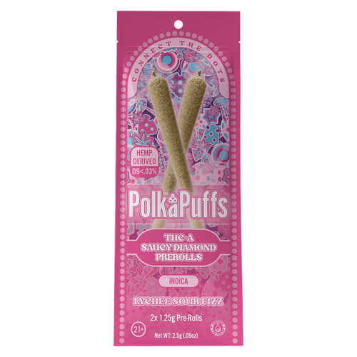 Lychee Sour Fizz | Indica | 1.25G THC-A Pre-Rolls