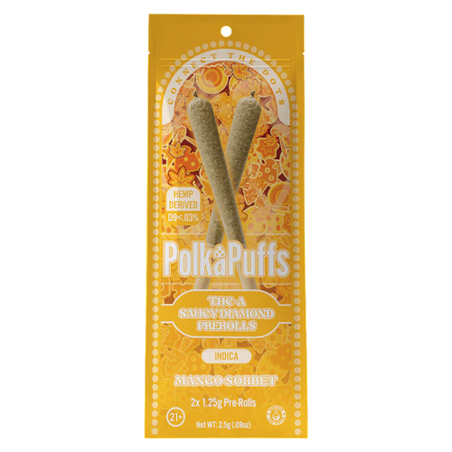 Mango Sorbet | Indica | 1.25G THC-A Pre-Rolls