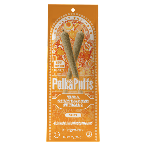 Orange Creamsicle | Sativa | 1.25G THC-A Pre-Rolls