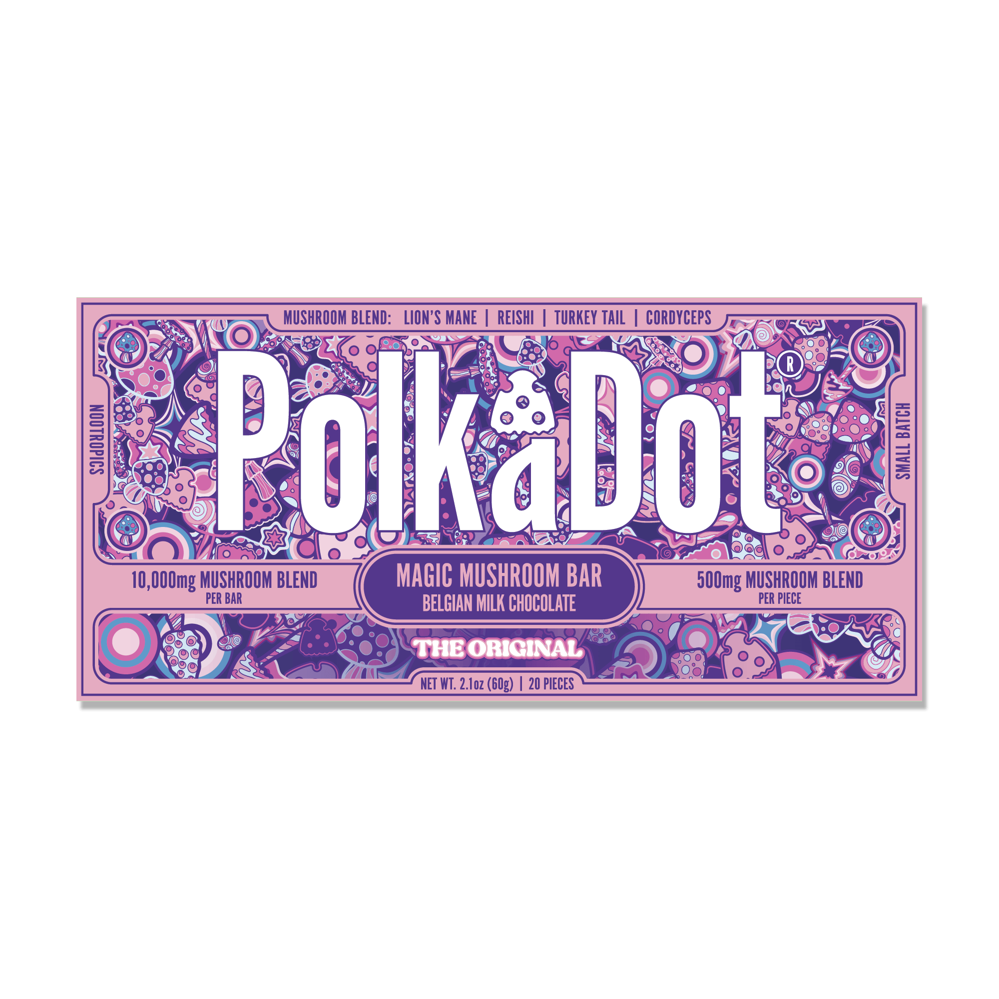 The Effects of Polkadot Mushroom Chocolate - Psychedelic Today Polkadot Chocolate | The Original Mushroom Chocolate Bar – Polkadot